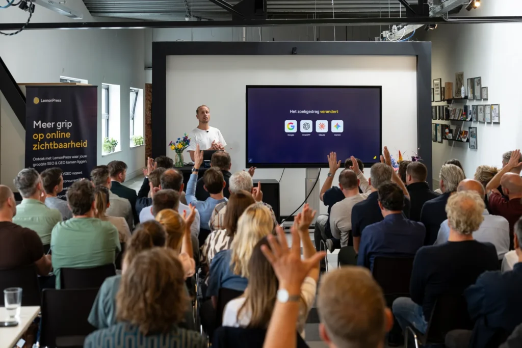 Presentatie over SEO en GEO