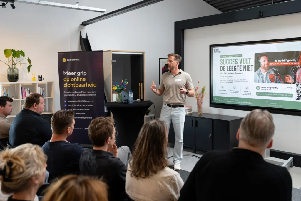 Gastspreker Frans van Leeuwen over LinkedIn